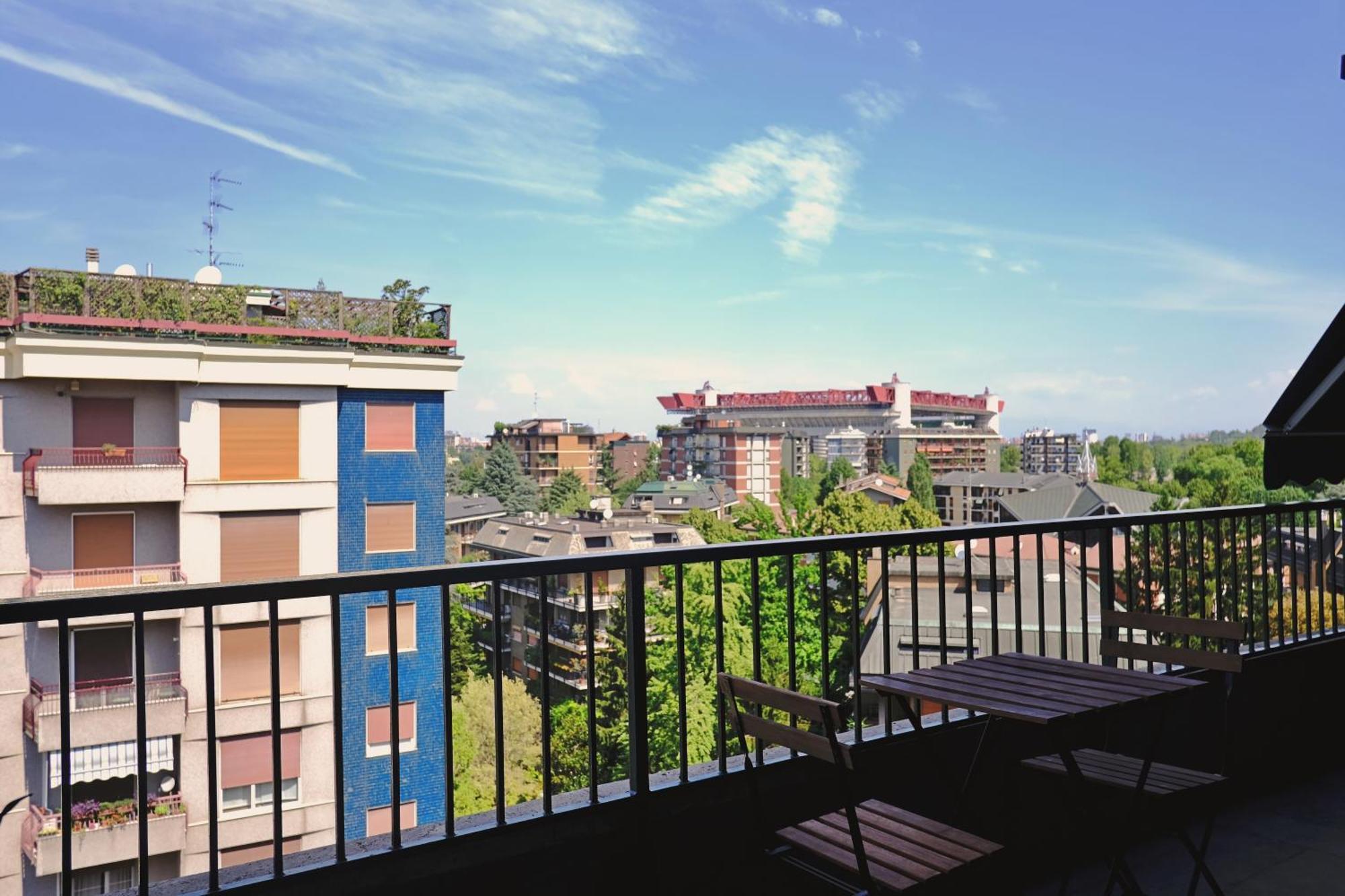Bwr - Elegant Loft With Terrace, San Siro * Mailand